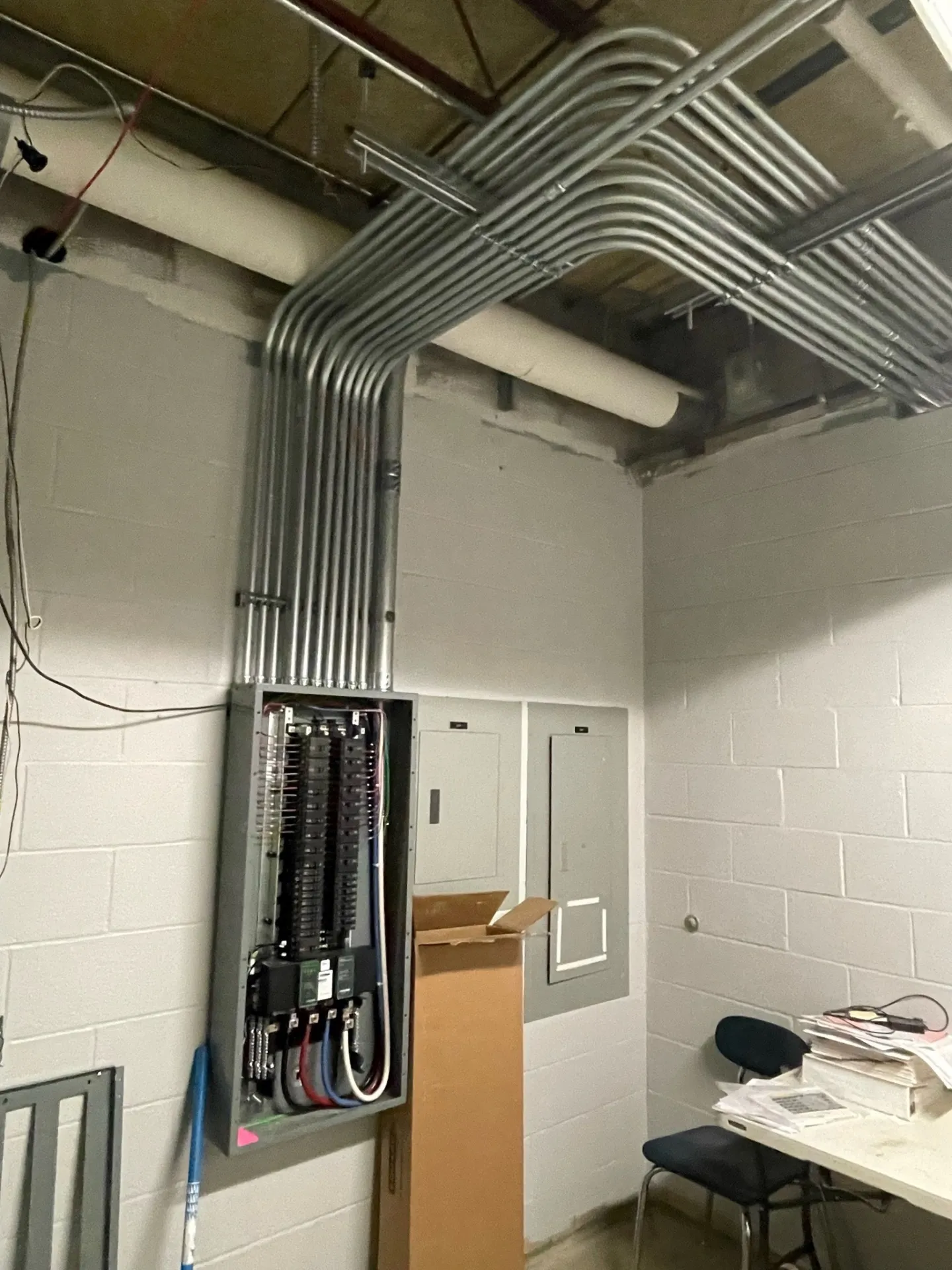 Electrical Panel & Conduit