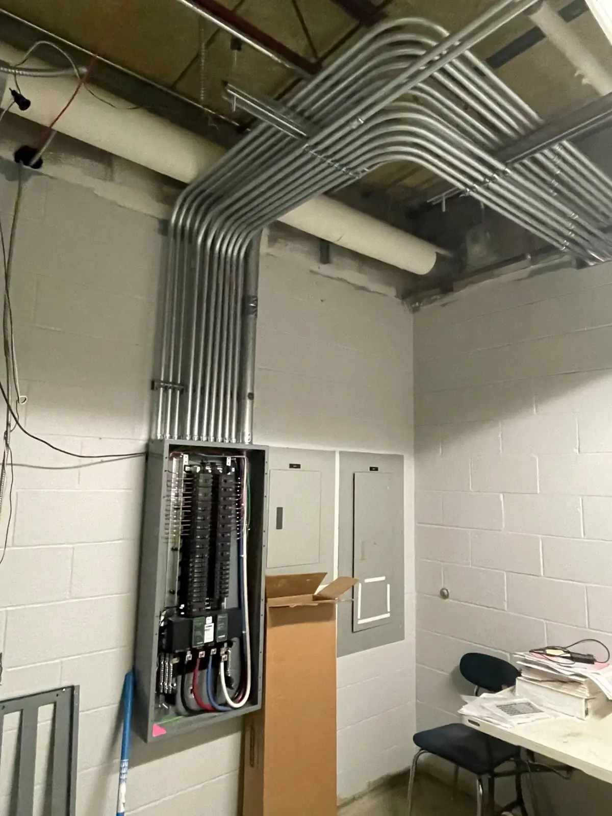 Electrical Panel & Conduit