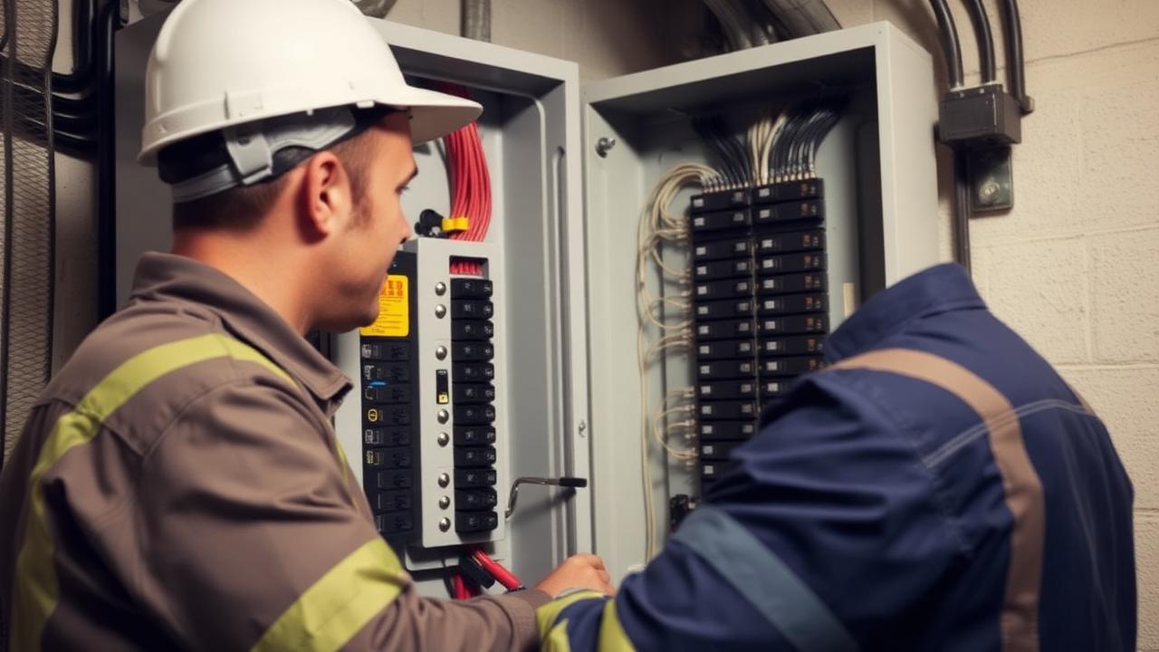 Electrical panel upgrade installation in Louisville KY - Hadley Energy Solutions