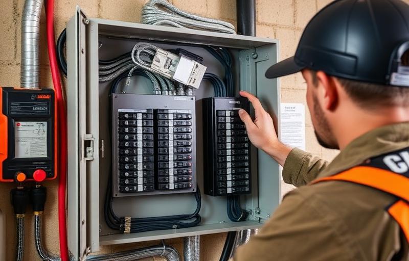 Electrical service panel upgrade in Louisville KY