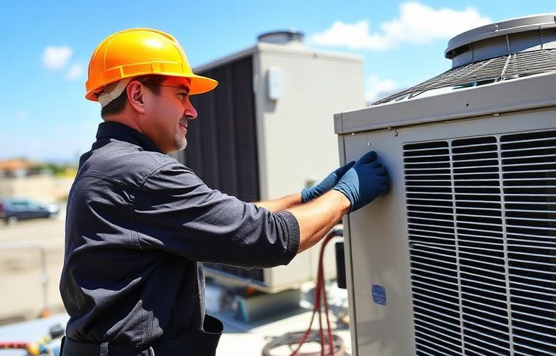 Commercial HVAC rooftop unit maintenance in Louisville KY - Hadley Energy Solutions